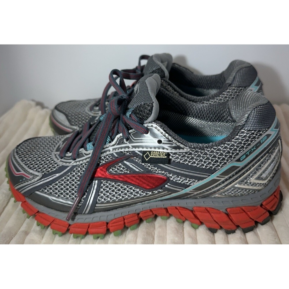 Brooks Adrenaline ASR 12 GTX Trail Running Shoes Sneakers Women's Size 6.5